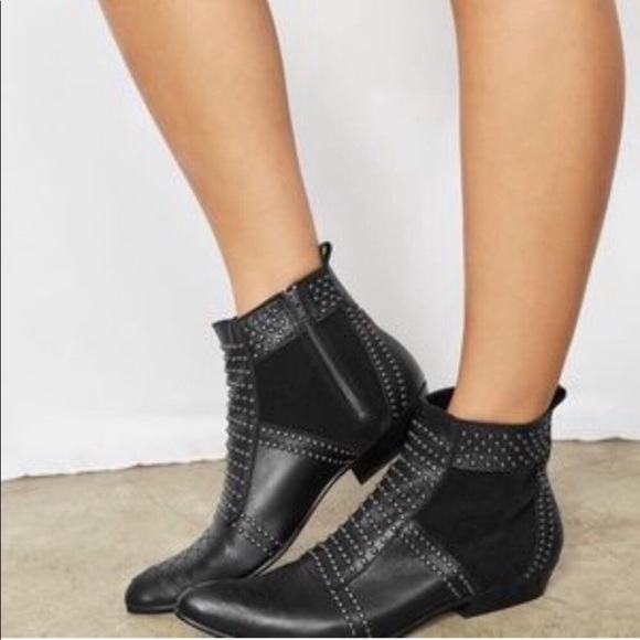 Anine Bing Studded Charlie Boot Size 36/6 Black - Picture 9 of 9